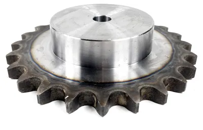 Immagine prodotto di Pignone 20B a 24 denti con mozzo, temprato, P: 31,75, 1 1/4″ Ozdowski a fila singola