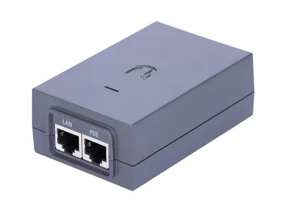 Obrázek produktu pro Ubiquiti POE-24-AF5X, Gigabit Ethernet, 10,100,1000 Mbit/s, Černá, 24 V, 90 - 260 V, 47 - 63 Hz