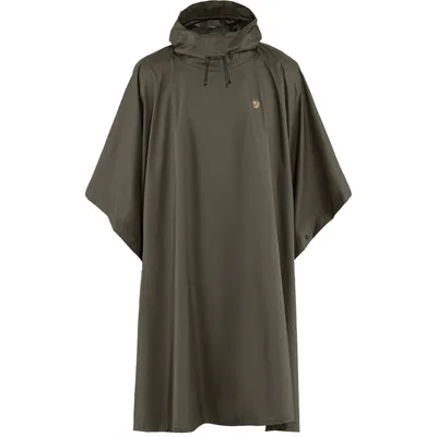 Image de Poncho Fjällräven, taille : taille unique, couleur : olive foncé (633)