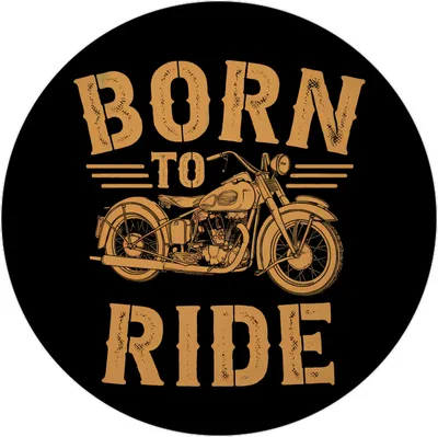 Produktbild von Vintage-Motorrad Born to Ride Magnet mit Flaschenöffner