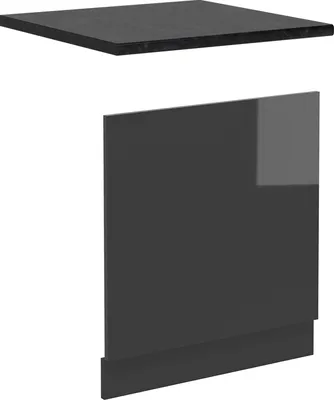 Produktbild von Frontblende Vicco R-Line Anthrazit Hochglanz 60 cm , AP Anthrazit, Model 54167