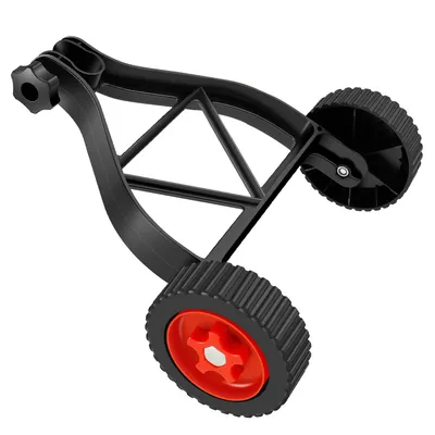 Produktbild von Stützrad für rasentrimmer, verstellbare räder für motorsense, hilfsräder für 25–28 mm achsen,  einfache montage Universelles Hilfsrad