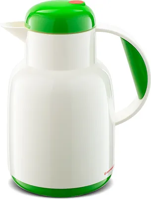 Produktbild von ROTPUNKT Isolierkanne 970 1,0 ltr. white grün