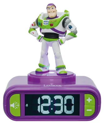 Produktbild von Toy Story Buzz 3D-Nachtlicht-Wecker mit Soundeffekten