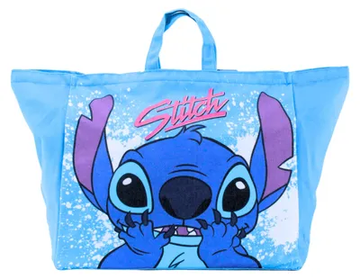 Obrázok produktu pre Taška s motívom Disney Stitch, cestovná taška, kabelka, nákupná taška, taška s motívom Stitch
