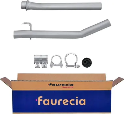 Produktbild von HELLA Abgasrohr Auspuffrohr passend für PEUGEOT 807 MPV 8LA 366 001-731