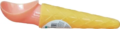 Produktbild von EISPORTIONIERER 20cm aus Kunststoff Eislöffel Eis Creme Eisschaufel Eiscremeportionier 96 (Orange)