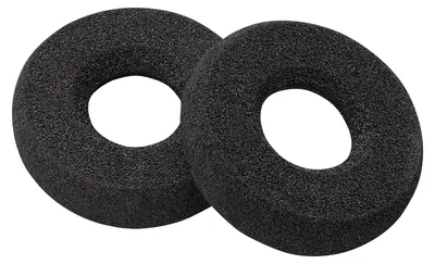 Imagen del producto de Almohadillas de cuero sintético HP Poly para auriculares, compatibles con el modelo Savi 7300 (2 unidades), juego de tapones/anillos, 5 g, color