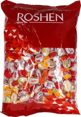 Immagine prodotto di Roshen Assortimento di caramelle colorate Caramelle dure con ripieno alla frutta 1000 g