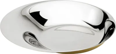 Immagine prodotto di Stelton Foster Schale, Obstschale, Servierschale, Dekoschale, Edelstahl, Gold, Ø 36 cm, 711