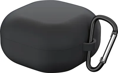 Obrázek produktu pro Cadorabo pouzdro pro Samsung Galaxy Buds PRO/LIVE/Buds 2 v černém přenosném silikonovém ochranném pouzdře na sluchátka