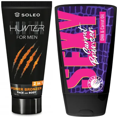 Immagine prodotto di Soleo Hunter Bronzer Uomo + Wild Tan Carotte