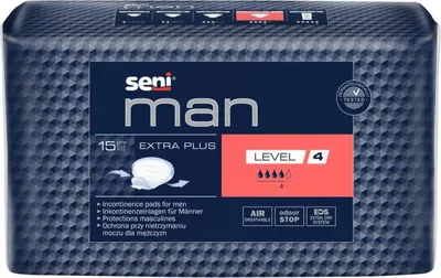 Image de Seni Man Extra Plus Level 4 - 24 paquets de 15 protections