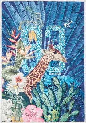 Image de JUNGLE Tapis tissé pour enfants