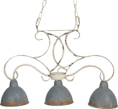 Produktbild von Clayre & Eef Hängelampe 60x15x42 cm Grau Eisen