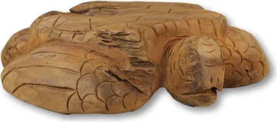 Produktbild von Schale Schildkröte Teak Unikat