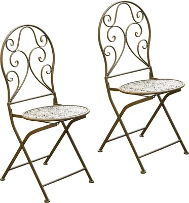 Produktbild von Gartenstuhl 2er-Set Lani Antik