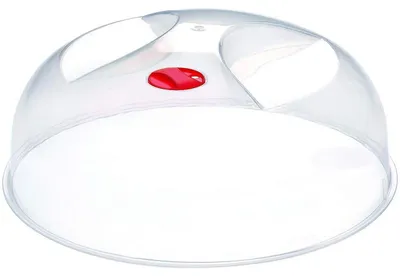 Productafbeelding van Magnetron Deksel - Antispatdeksel voor Borden - Rood - Ø 26 cm