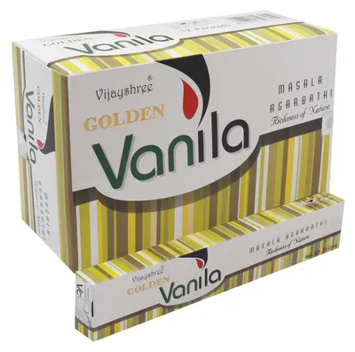 Zdjęcie produktu dla Kadzidełka Golden Nag 15g - Wanilia G12