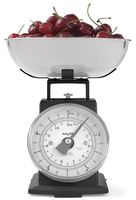Immagine prodotto di Bilancia da cucina meccanica - 5 kg - Nero - Ciotola da 1 litro