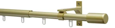 Obrázek produktu pro Gardinia Home Decor 36854, Zlato, Nástěnný, Univerzální, Matný, 3,6 m, 190 cm