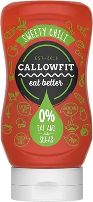 Produktbild von Callowfit Soße 300ml Flasche Sweety Chili