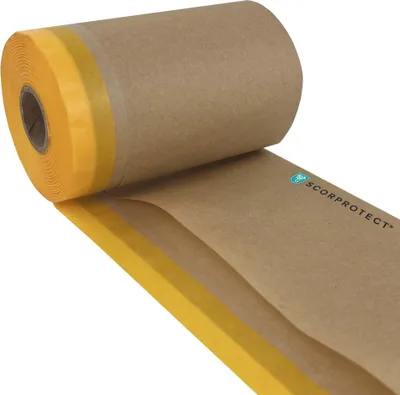 Produktbild von Scorprotect® Papier mit Goldband Schonklebeband UV 14 Tage 18 cm x 20 m