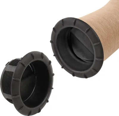 Produktbild von Endstück Warmluftaustritt | schwarz |Truma | für 65mm Warmluftrohre | verschließbar