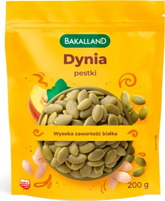 Produktbild von Bakalland Geschälte Kürbiskerne 200g, Nährstoffreich