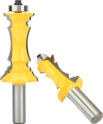 Immagine prodotto di 2pcs Crown Molding Router Bit 1/2 Inch Shank Woodworking Milling Cutter
