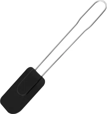 Immagine prodotto di Fmprofessional Spatola da cucina per dolci e impasti, acciaio inox e silicone, lunghezza 29,5 cm