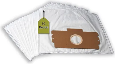Produktbild von 10 Staubsaugerbeutel passend für AEG Exquisit 1200 - Vampyr + 2 Mikro-Filter