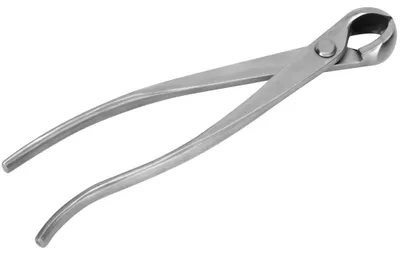 Zdjęcie produktu dla Nożyce do gałęzi ze stali nierdzewnej, nożyce do bonsai, nożyce wklęsłe, narzędzie ogrodnicze, 210 mm