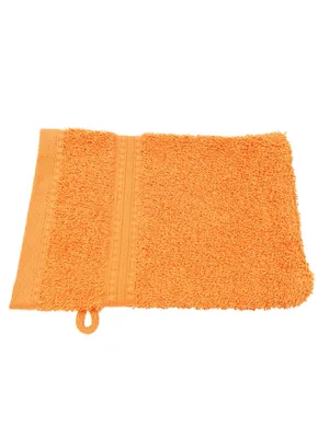 Produktbild von Julie Julsen BIO Waschhandschuh Orange 15 x 21 cm