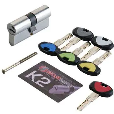 Immagine prodotto di CILINDRO SAGOMATO 'K2' SECUREMME 110 mm (45+10+55)