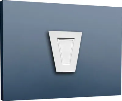 Immagine prodotto di Orac Decor D402 Luxxus Elemento decorativo Pediment Elemento decorativo Profilo in stucco Cornice in stucco Elemento decorativo classico da parete Bianco