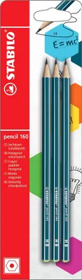 Obrázok produktu pre Ceruzka - STABILO ceruzka 160 v benzíne - tvrdosť HB - 3 balenia