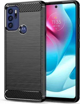 Image de Coque Tech-Protect Tpucarbon pour Motorola Moto G60S, couleur noire