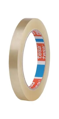Produktbild von tesa Verpackungsklebeband 4204, 19 mm x 66 m, transparent aus PVC, mit Naturkautschukkleber, ideal zum Verschließen - 8