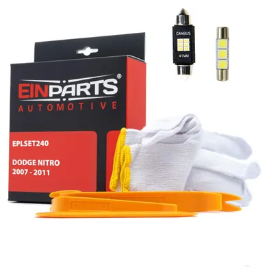 Obrázek produktu pro Sada LED Einparts pro Dodge Nitro 2007–2011 – LED osvětlení interiéru s diodami