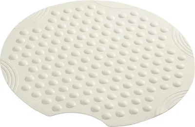 Produktbild von RIDDER Tecno, Rutschfeste Badematte, Erwachsene, Weiß, Gummi, Maschinenwäsche, 30 °C