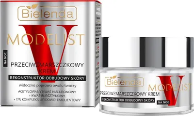 Produktbild von BIELENDA V-MODELIST Anti-Falten-Nachtcreme - Hautaufbaucreme 50 ml