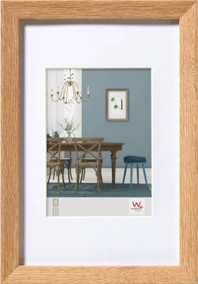 Zdjęcie produktu dla Walther Fiorito eiche hell 30x40 Holz inkl. Passepartout EF040E