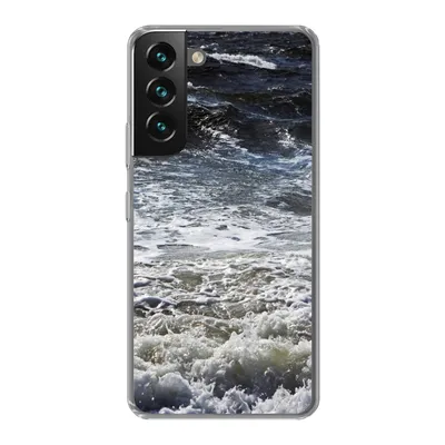 Produktbild von MuchoWow® Handyhülle Schutzhülle Hülle für Samsung Galaxy S22 Nordsee - Wasser - Wellen Silikon Softcase Handy Hülle - Mobiltelefonhülle