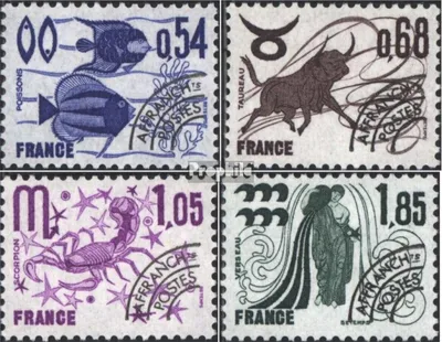 Produktbild von Briefmarken Frankreich 1977 Mi 2018-2021 (kompl.Ausg.) postfrisch Vorausentwertung