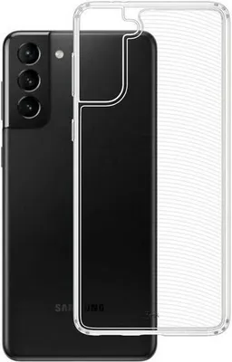 Image de Housse silicone Basic pour Samsung Galaxy S21 Plus (G996F) Case TPU Soft Handy Cover Protection Transparent