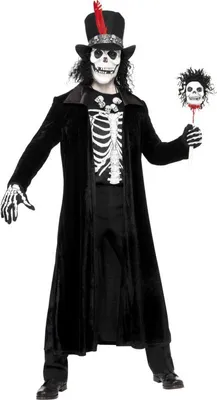 Produktbild von Kostüm Sensenmann Voodoo Hexer incl. Maske Gr.M