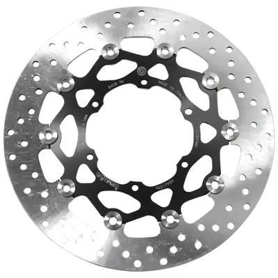 Zdjęcie produktu dla BREMBO pływająca tarcza hamulcowa 78B40896 seria Gold stal nierdzewna D.300 grubość 5mm 6 otworów