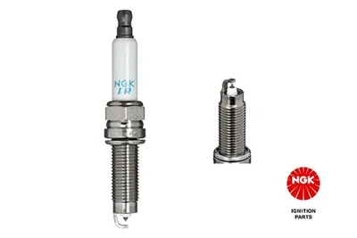 Produktbild von NGK Iridium Zündkerze 91381, entstört, Schlüsselweite 16 mm, Gewinde M12x1,25, Gewindelänge 26,5 mm