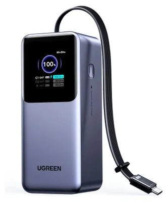 Produktbild von Ugreen Nexode PB726 - Powerbank - Mit ausziehbarem